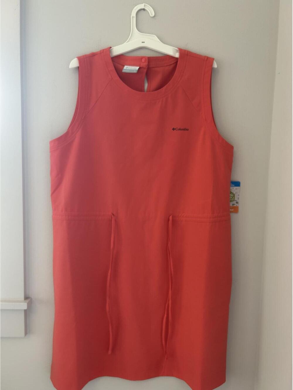 Columbia Bogata Bay Dress in Coral Women’s Size Large (NWT)